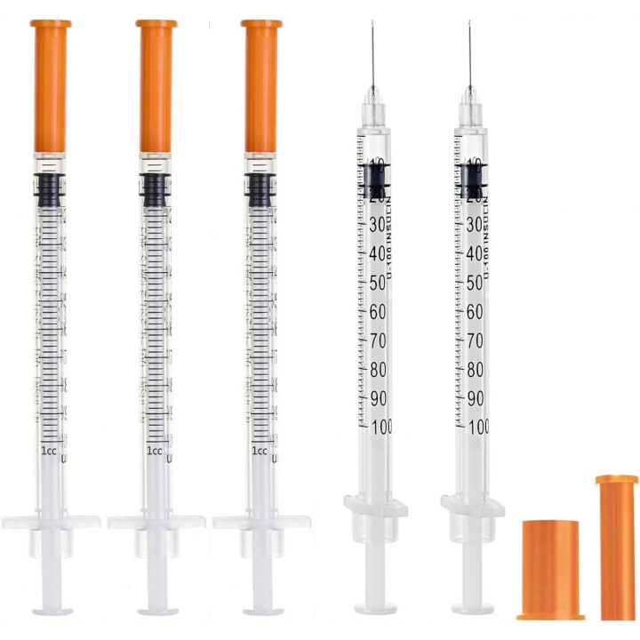 Insulin Syringe 1ml 30-Gauge 8mm