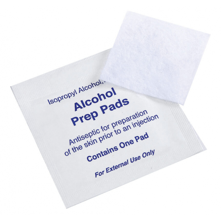 Alcohol Prep Pads Pack of 100 | Cytech Pharma